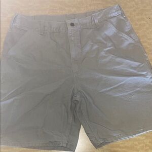 Carhartt Gray Cargo Shorts Versatile and Durable